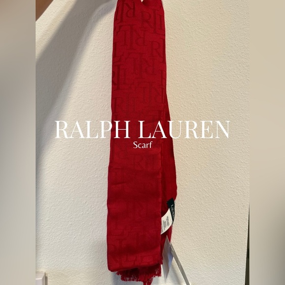 Ralph Lauren Accessories - Ralph Lauren Charlotte Monogram Lightweight Jacquard